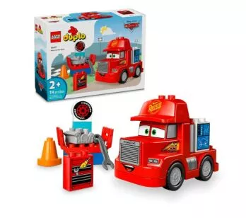 Blocos de Montar - Disney Carros - Mack na Corrida -14 peças - LEGO Duplo