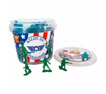 Conjunto de Bonecos - Disney Toy Story - Balde de Soldados - Toyng