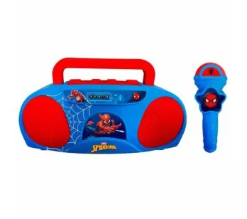 Karaokê Boombox Infantil - Marvel Spiderman - Candide