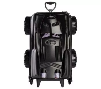 Mochila 3D de Rodinhas Infantil - Batman - Batmóvel Monster Trucks - Maxtoy