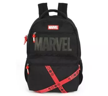 Mochila de Costas - Marvel Avengers - Preta - Luxcel