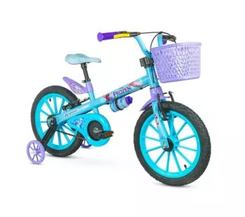 Bicicleta Infantil com Rodinhas - Aro 16 - Disney Frozen 2 - Nathor