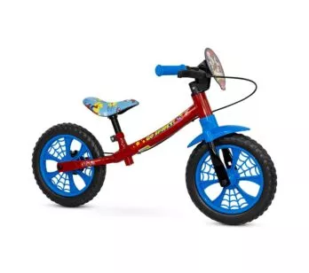 Bicicleta Infantil de Equilíbrio - Aro 12 - Balance Bike Marvel Spidey - Nathor