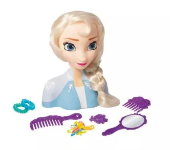 Boneca para Pentear - Styling Head - Disney-Frozen - Elsa - Baby Brink